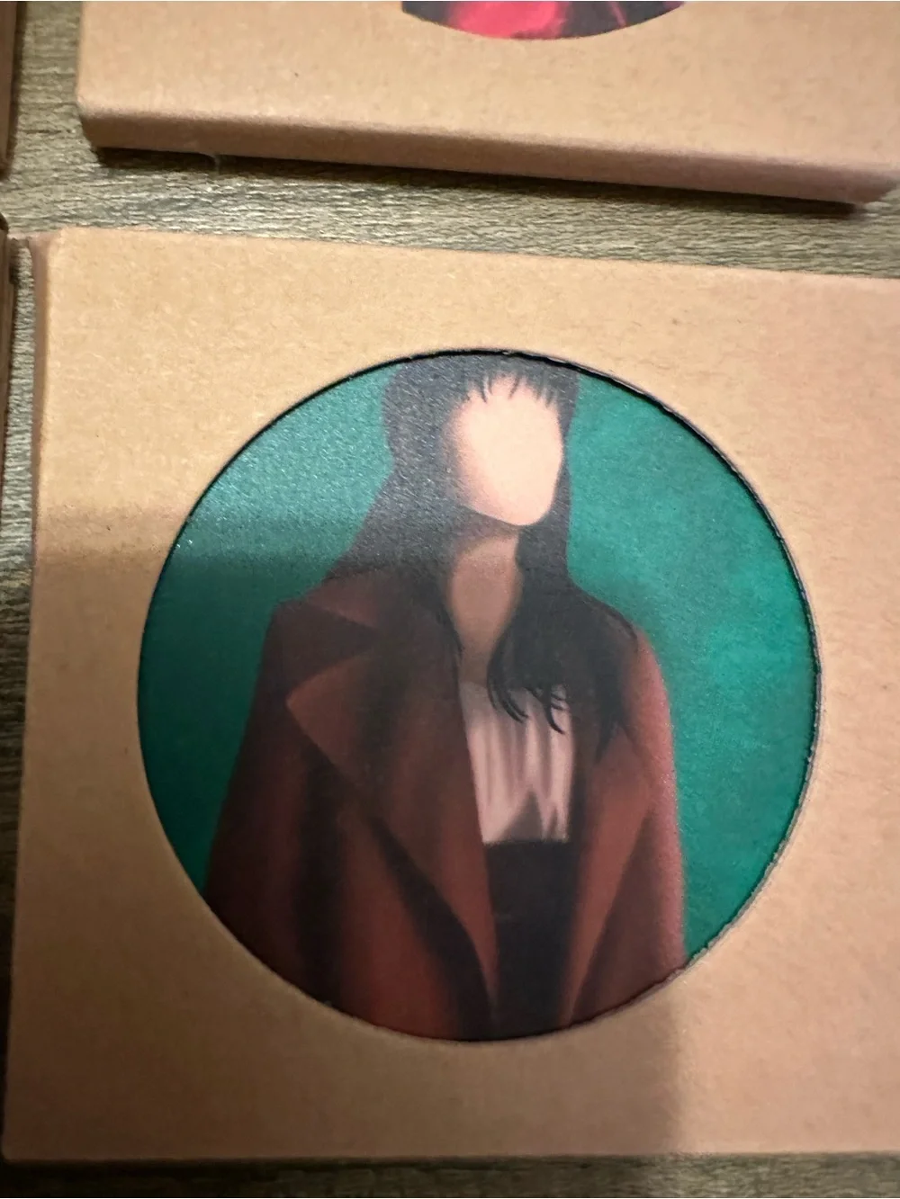 Set of 4 Broadway Musical Theater Character Art Coasters